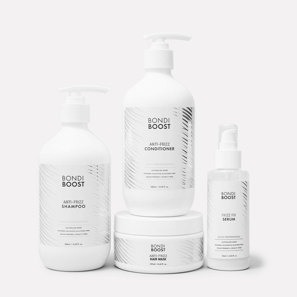 Anti Frizz System - Frizz Control Shampoo + Conditioner + Serum + Hair Mask