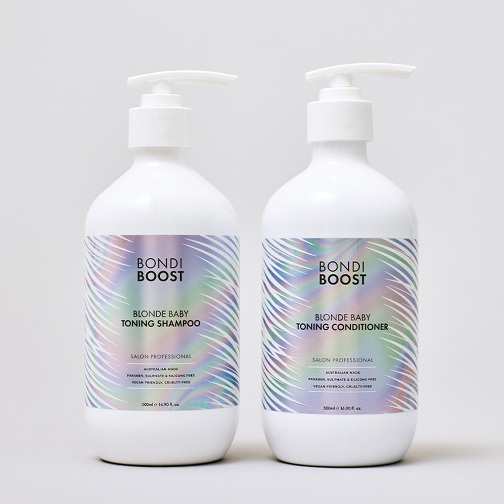 Blonde Baby Duo - Blonde Toning Shampoo + Conditioner