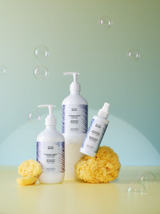 Our Thickening Therapy Shampoo Will Give Your Fine Hair a Boost