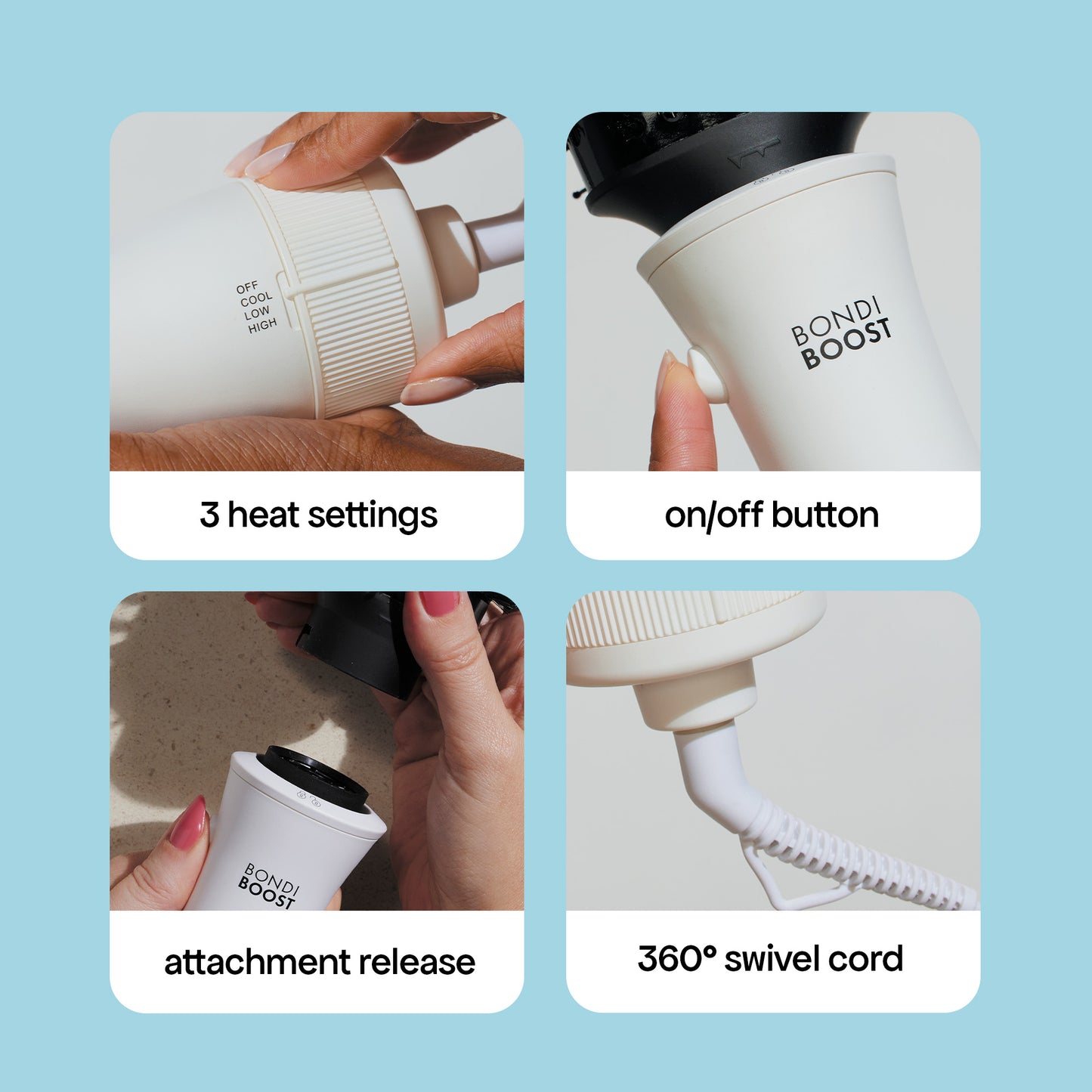 instructions on how to work the blow out brush 