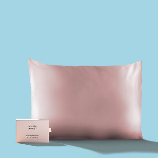 🎁 Blush Satin Pillowcase - Standard size (100% off)