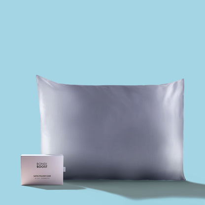 🎁 Grey Satin Pillowcase - Standard size (100% off)