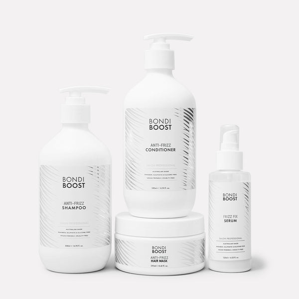 Anti Frizz System - Frizz Control Shampoo + Conditioner + Serum + Hair Mask