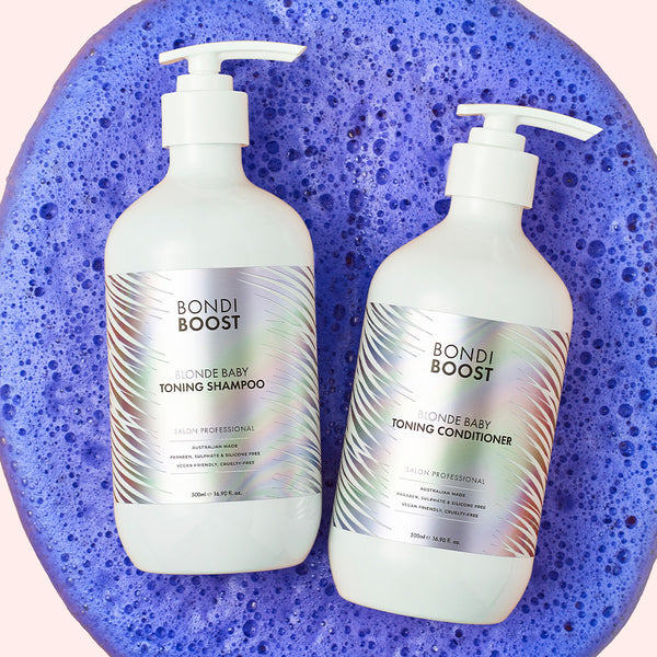 Blonde Baby Duo - Blonde Toning Shampoo + Conditioner