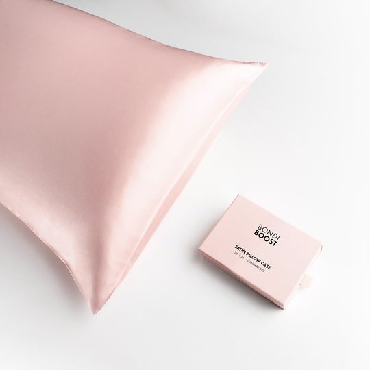 Blush Satin Pillowcase - King size
