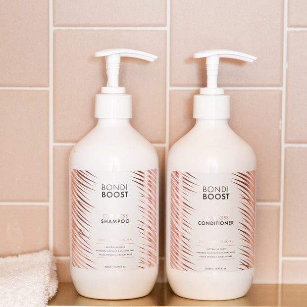 Curl Boss Trio - Curl Boosting Shampoo + Conditioner + Curl Cream